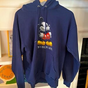 Vintage navy blue Disneyland sweater 💙 Disney hoodie, perfect condition VTG! 💫